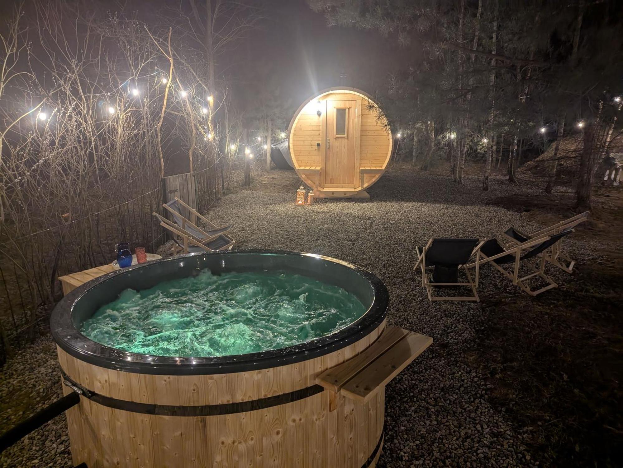 Forreset - Lesny Apartament, Sauna I Balia Jacuzzi เกียตร์ซวัลด์ ภายนอก รูปภาพ